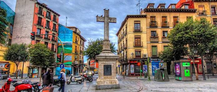 Plazas con encanto de la ciudad de Madrid