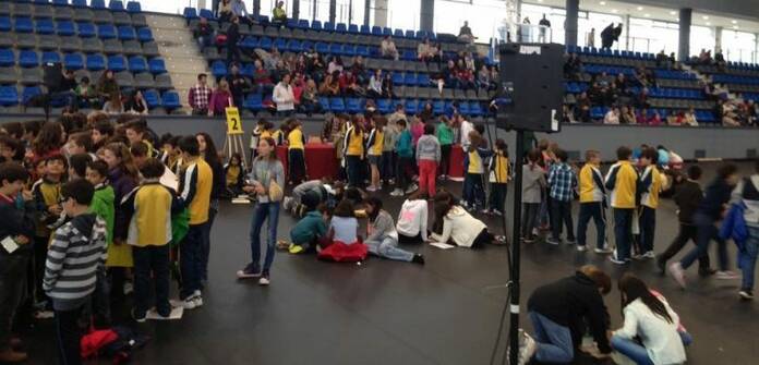 Casi 400 escolares participaron en la gymkana matématica celebrada ayer en Boadilla