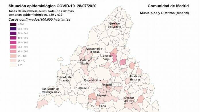 brotes coronavirus boadilla del monte