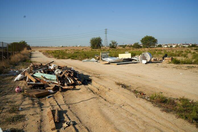 escombros vertidos ilegales leganes