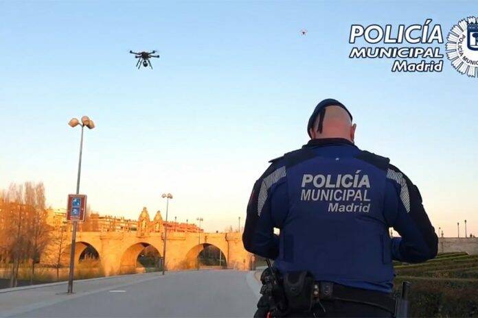 Madrid cementerios drones policías municipales Día de Todos los Santos