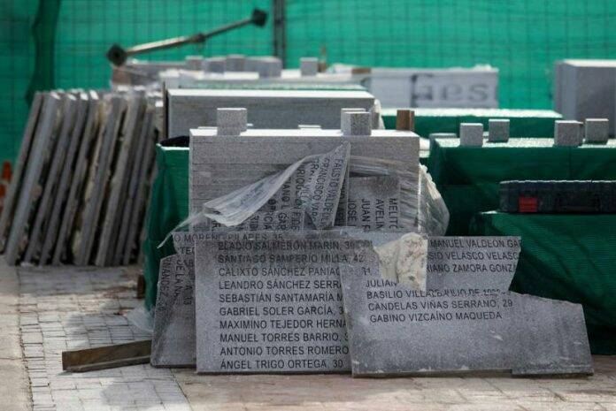 Más Madrid placas víctimas