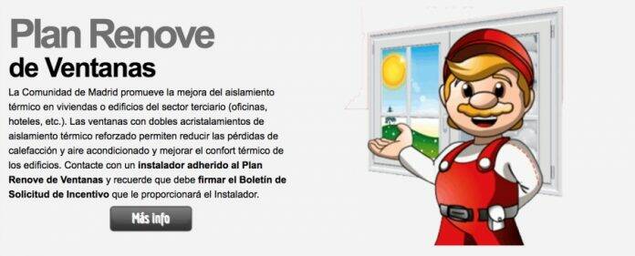 plan renove ventanas madrid