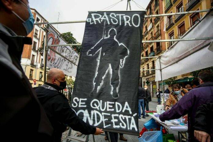 Ayuntamiento de Madrid aforo El Rastro