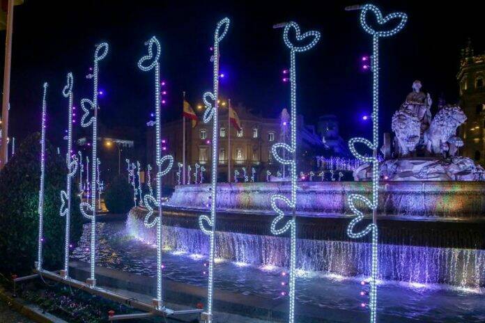 Madrid alumbrado navideño