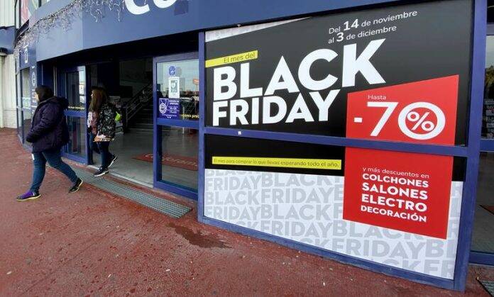 madrileños gastar black friday