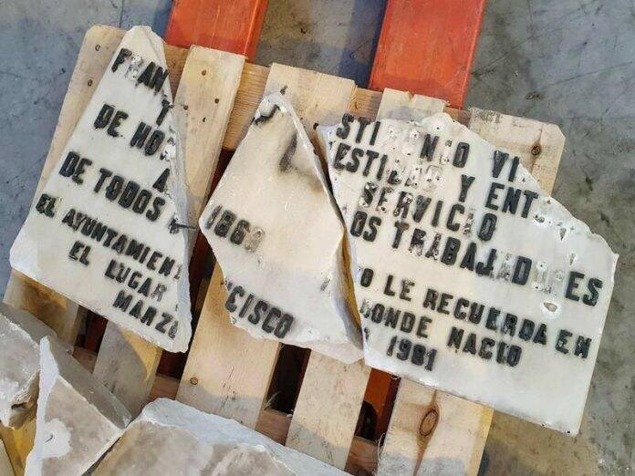 PSOE querella Chamberí retirada placa Largo Caballero