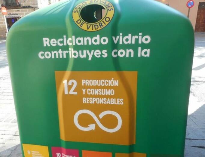 Alcalá de Henares tasa de recogida de vidrio Reto ODS