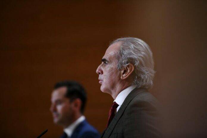 Escudero test masivos Navidad Madrid