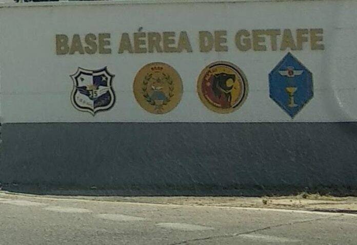 Getafe base aérea medalla de oro