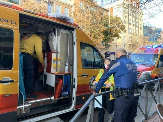 Herido grave hombre Carabanchel