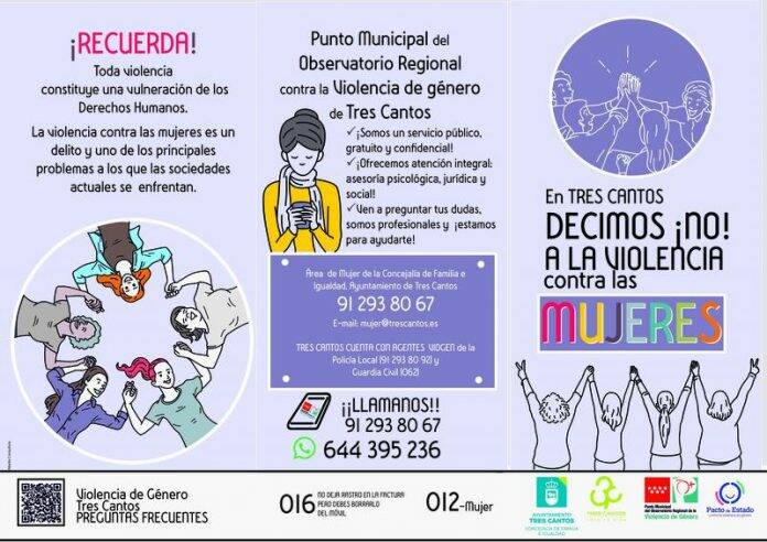 Tres Cantos atender víctimas violencia machista