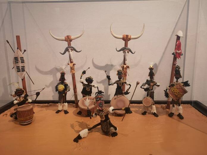 Exposición de plastilina pozuelo