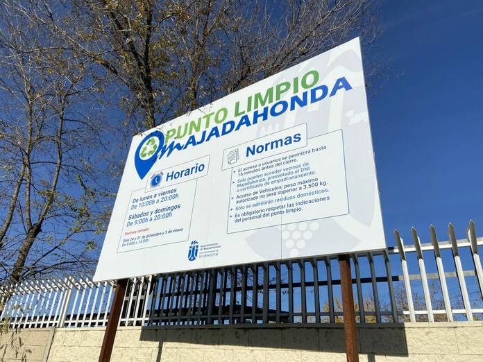 Las mejoras del Punto Limpio de Majadahonda ya están en marcha punto limpio1