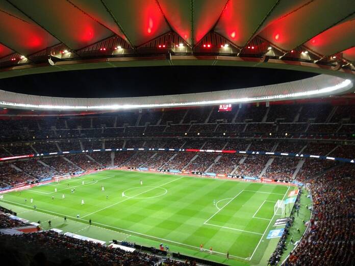 De jugar en el Retiro al Wanda, esta es la historia secreta de los estadios del Atlético de Madrid 1200px Estadio Wanda Metropolitano 2018
