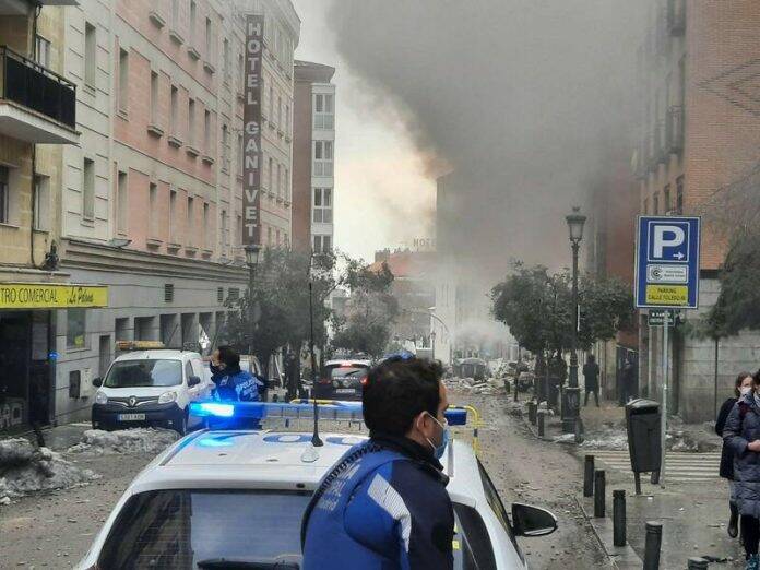 Explosión Madrid