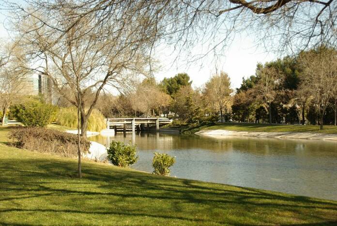 Calistenia al aire libre: apúntate los mejores parques de Madrid S.D. MADRID PARQUE TIERNO GALVAN ZOOMVISION ESTANQUE 2