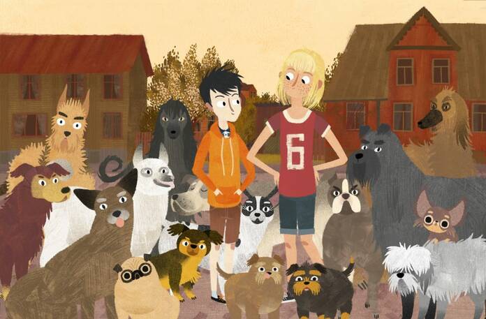 Jacob, Mimi y los perros del barrio