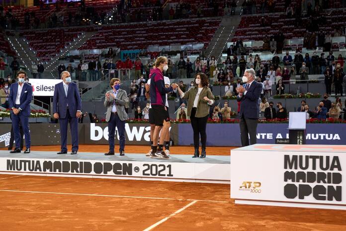 El Mutua Madrid Open clausura con la victoria de Zverev y Sabalenka
