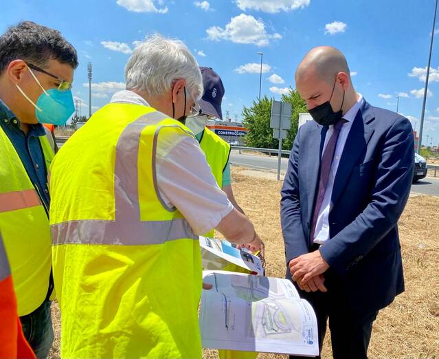 Comienzan las obras de la pasarela peatonal de Roza Martín en Majadahonda RozaMartín1