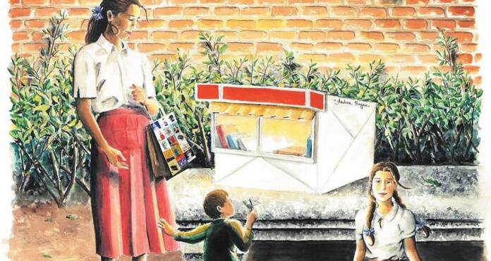 Las letras salen a las calles de Madrid por la 'Fiesta del Libro estival' cartel feria del libro kjzF 1200x630@abc