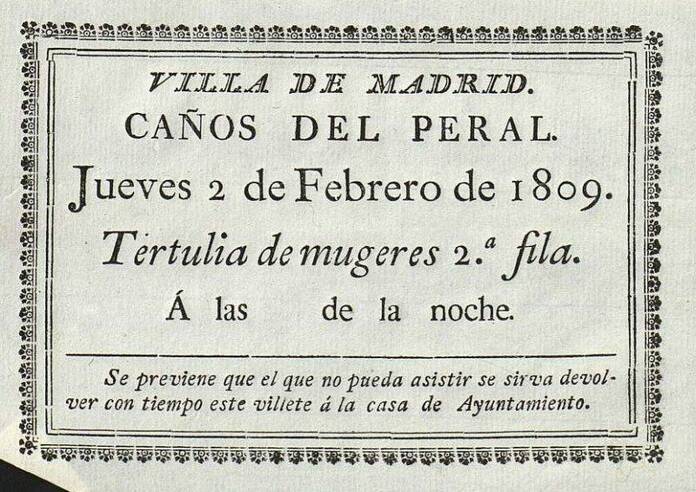 El Teatro Real abre temporada: repasamos sus dos siglos de historia Tertulia en Canos del Peral Madrid 1809
