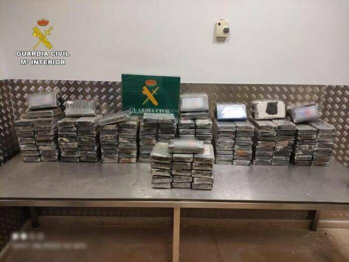 La Guardia Civil incauta en el último trimestre más de 260 kilos de cocaína en Barajas