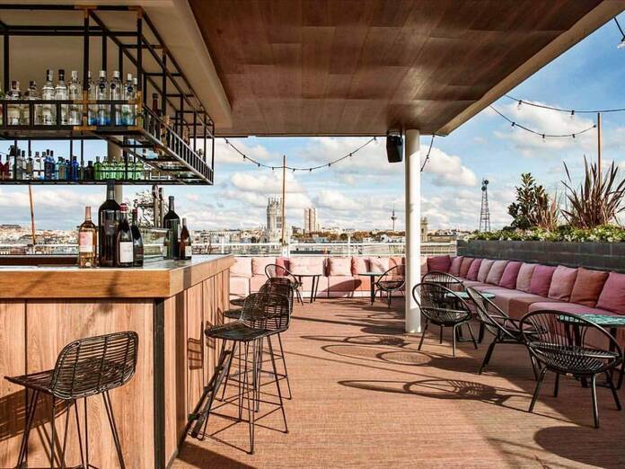 Azoteas de moda con vistas panorámicas de Madrid