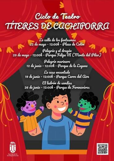 El Ciclo de Teatro de Títeres de Cachiporra llega a Majadahonda 220521. Ciclo de Teatro de Títeres