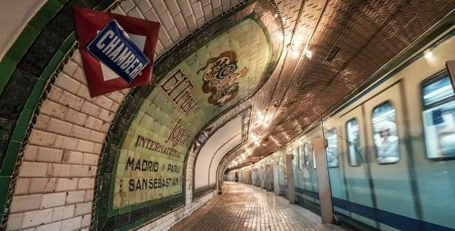 La estación más 'sobrenatural' del Metro de Madrid está de aniversario Chamberi 2