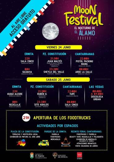 "Moon Festival", el evento gratuito de El Álamo (Madrid) Moon Festival