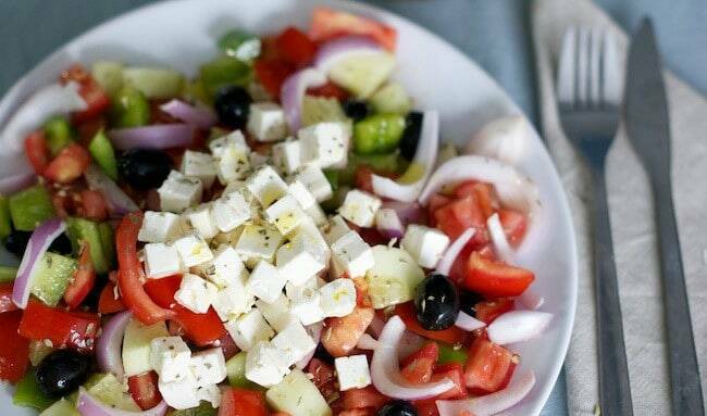 9 ensaladas veraniegas que te sorprenderán griega