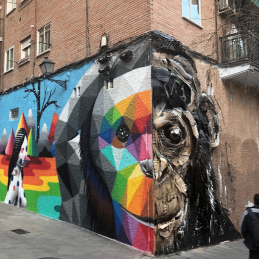 El arte urbano que se esconde por Madrid image 53