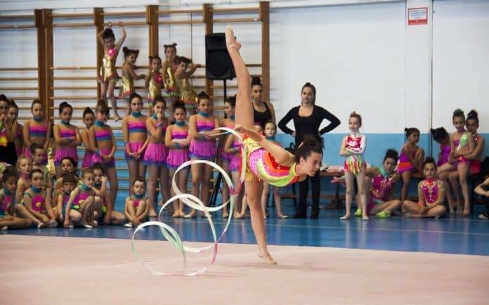 niñas gimnasia ritmica leganes