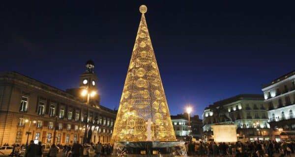 La Puerta del Sol, epicentro de la Navidad de Madrid.