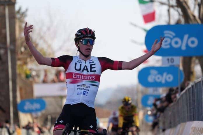 Tadej Pogacar correrá este domingo en Madrid.