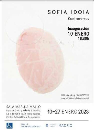 Madrid acoge la exposición abstracta "Contraversus" de la artista Sofia Idoia cartel