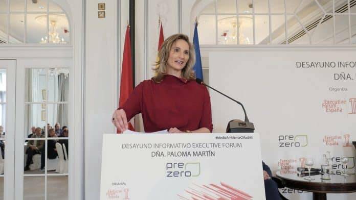 Paloma Martín, consejera de Medio Ambiente