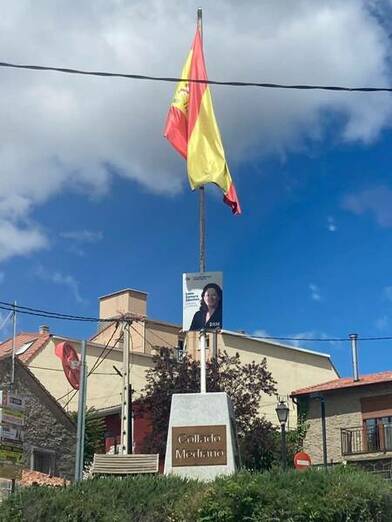 El PP de Collado Mediano considera que su candidata "merece un monumento" Imagen de WhatsApp 2023 05 16 a las 17.00.16