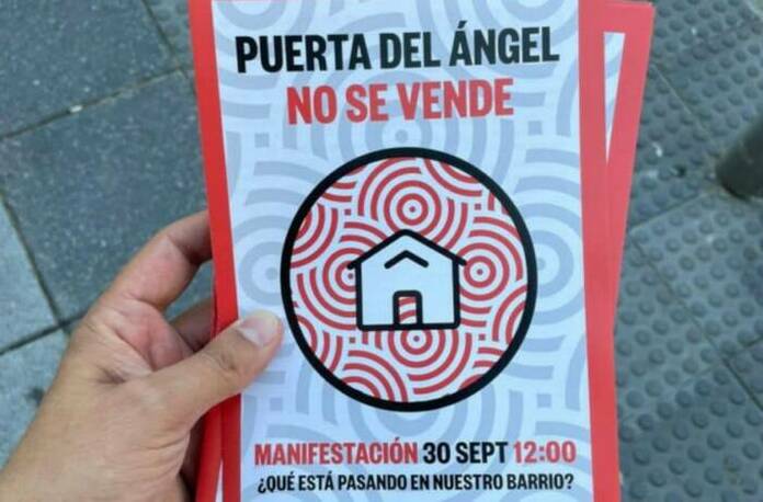 Vecinos de Puerta del Ángel contra la especulación: «No al pelotazo» 2 Puerta del ángel