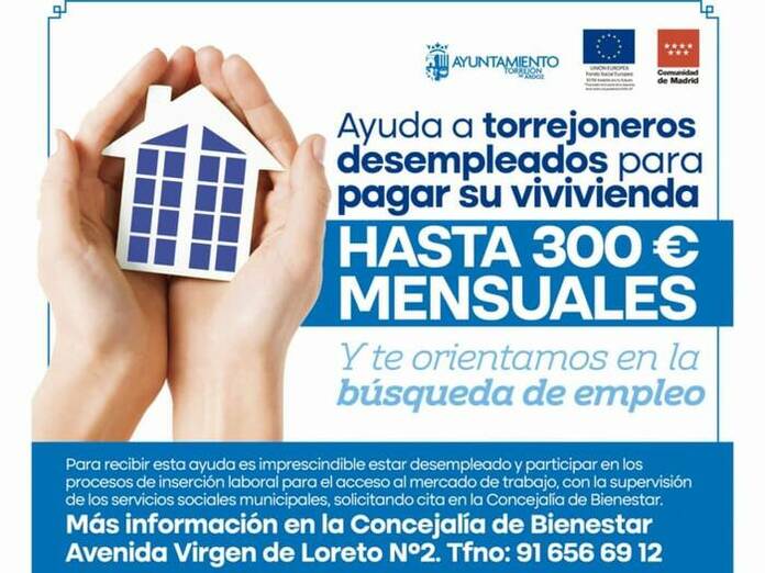 Cómo solicitar las ayudas al alquiler en Torrejón de Ardoz ayuda desempleados vivienda 1 1