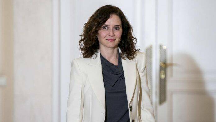 Isabel Díaz Ayuso, presidenta de la Comunidad de Madrid