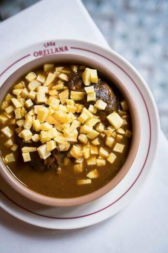 Restaurantes en Nochebuena para comer con amigos Restaurante Casa Orellana Madrid 04