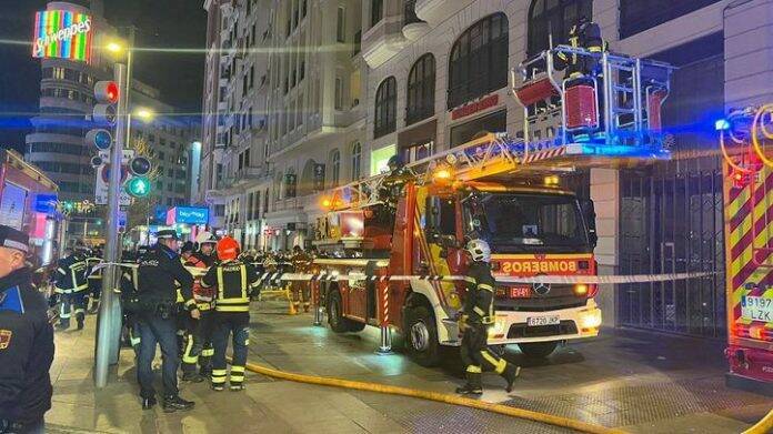 incendio gran vía