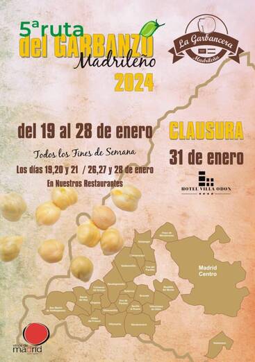 Boadilla participa este fin de semana en la V Ruta del Garbanzo V Ruta del Garbanzo Madrileno