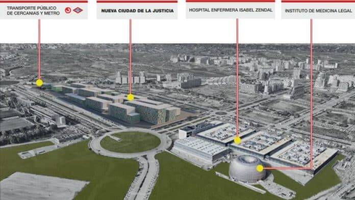 La Ciudad de la Justicia de Madrid, más barata en proporción que la de Barcelona