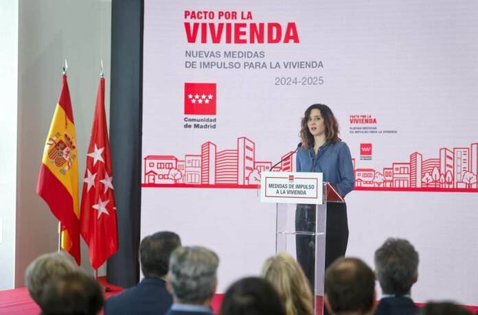 Isabel Díaz Ayuso echa el resto para atajar el problema de la vivienda en Madrid
