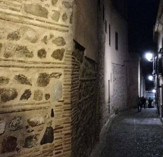 Cuesta de Santa Leocadia, donde han aparecido los cuatro cuerpos sin vida