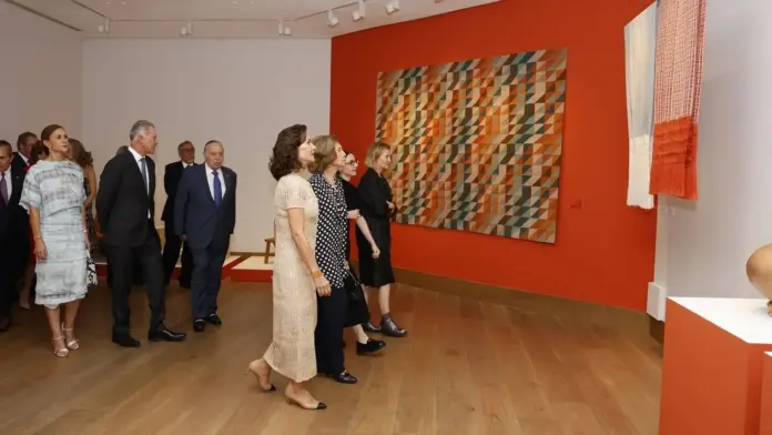 La Reina Sofía en La casa de México