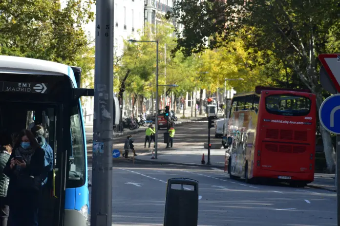 desfibriladores autobuses Madrid